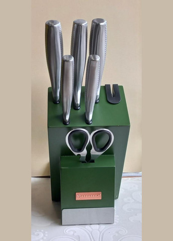 Набор ножей с подставкой EB11023 7 предметов Edenberg (300079059)