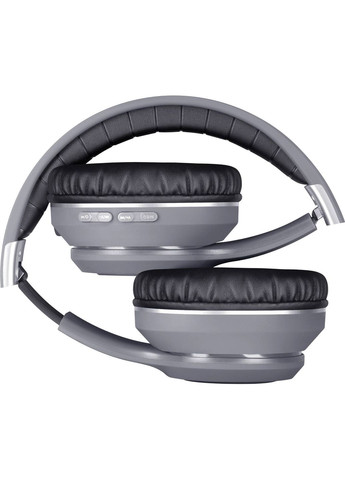 Наушники с микрофоном FreeMotion B571 Bluetooth, LED, серые Defender (315029176)