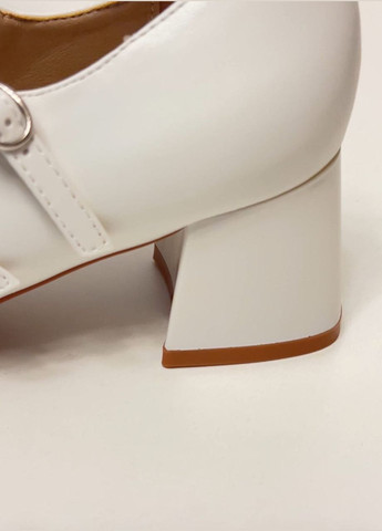 Meideli Туфлі жіночі мері джейн білий з штучна шкіра, — всесезон (324272086)