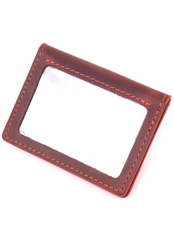 Красивая обложка на документы для женщин в винтажной коже Сердце GRANDE PELLE бордовая (sku_16713) No Brand (327819899)