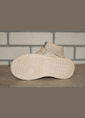 Бежевые повседневные, кэжуал осенние хайтопы демисезонные детские / ботинки демисезонные детские бежевые BBT