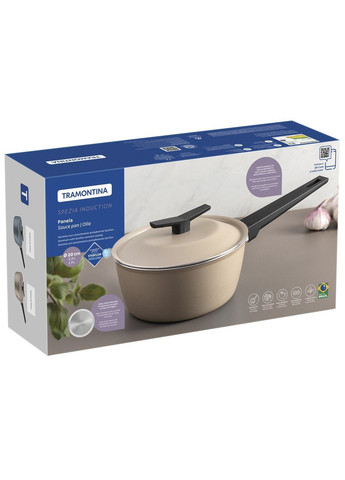 Ківш SPEZIA з кришкою 2,4л (діам 20см) BLUE (28373/120) Tramontina (365278452)