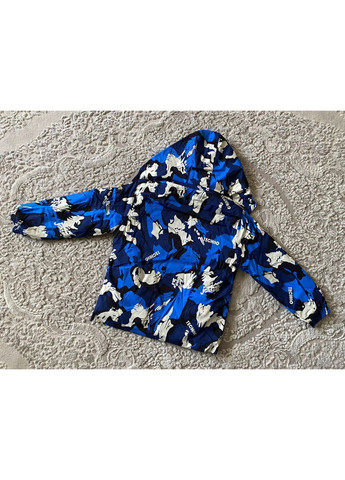 Синя дитяча куртка демісезонна вітровка для хлопчика 100-150 No Brand