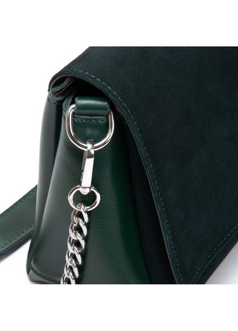 Женская замшевая сумка 9717-220 green Alex Rai (366092215)