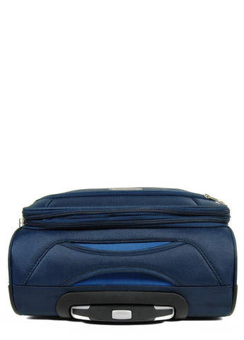 Чемодан ручная кладь S ткань синяя 55х35х20(+5)см/42л/2.2кг AIRTEX (324801967)