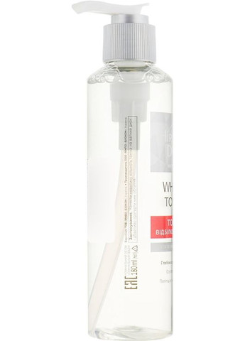Отбеливающий тоник White Tonic 180ml (64123-58963) Hirudo Derm (368655194)