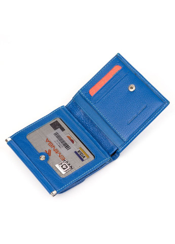 Маленький жіночий гаманець 206812-15 шкіряний синій Eminsa (261481770)