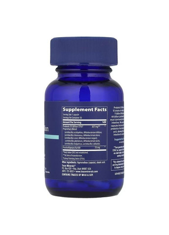 Пробіотик, 55 мільярдів, Probiotic,, 30 капсул Trace Minerals Research (322741505)