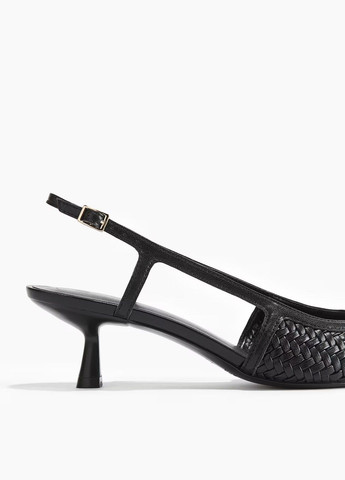 H&M Туфлі чорний з штучна шкіра, швеція — демісезон (322370447)