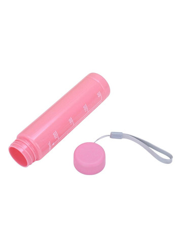 Большая кружка с ручкой и трубочкой + спортивная бутылка с трубочкой + бутылка с крышкой набор 3 в 1 розовый No Brand 3911 (314497220)