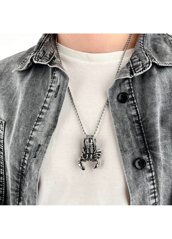 Готичний панк кулон скорпіон з медичної сталі PS-006 No Brand (299340155)
