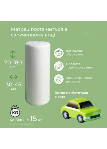 Матрац ортопедичний Koala Oasis 160х200 см безпружинний (ISM-051382) iSmart (392066904)