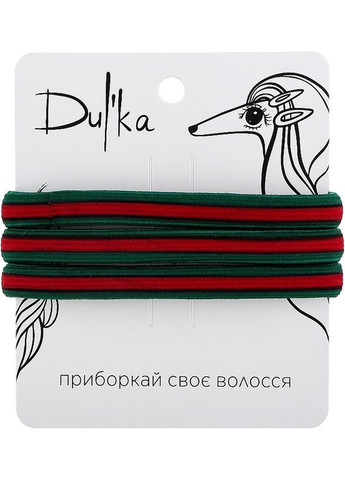 Набір гумок для волосся UH717725 Зелений 5 см 3 шт(UH717725) Dulka (285718568)