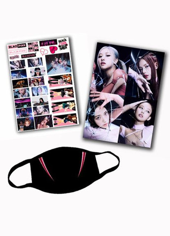 Подарунковий набір K-pop Box BLACKPINK Pink Venom 12 предметів (w120) No Brand (327007722)