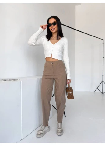 Брюки женские Baggy из вельвета Fashion (383798400)