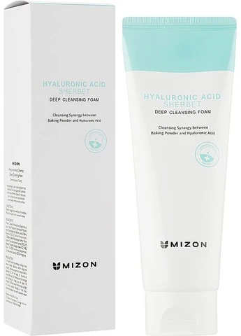 Глубокоочистительная пенка с гиалуроновой кислотой Hyaluronic Acid Sherbet 150ml (923486-13034) Mizon (368635724)
