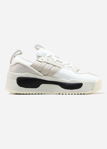 Білі Осінні кросівки чоловічі adidas y-3 rivalry white black | адідас у-3 рівару білі чорні No Brand