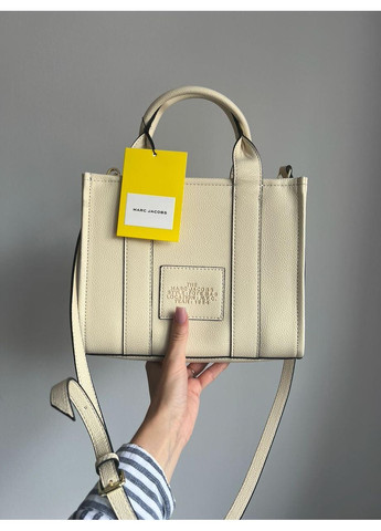 Сумка жіноча The Leather Small Tote Bag Cream No Brand (355342952)
