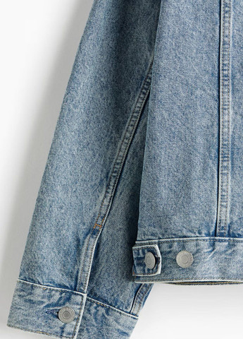 Синя демісезонна куртка H&M