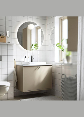 Шафа мийна з дверцятами/мийкою/кранчиком ІКЕА HAVBÄCK / ORRSJÖN 82х49х71 см (s19529973) IKEA (278408411)