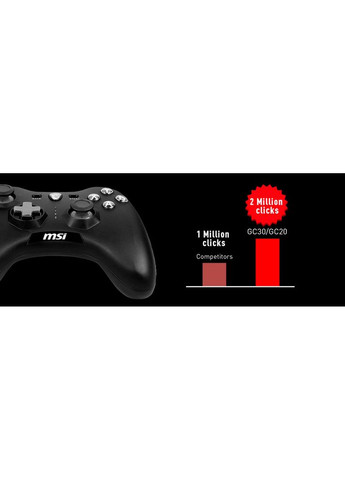Геймпад Force GC20 V2 Black (S10-04G0050-EC4) MSI (330120608)