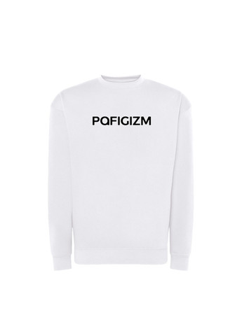 Белый свитшот с принтом "пофигизм" (10858937022) ТiШОТКА (365435865)