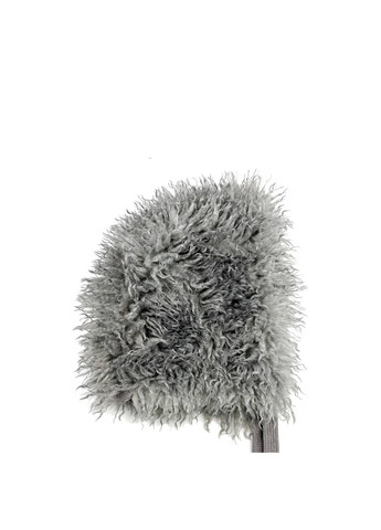 Капор женский искусственный мех лама серый ВЕНЕЯ LuckyLOOK 640-849 (322789116)