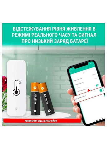 Датчик температури та вологості TH01 bluetooth TUYA (367954251)