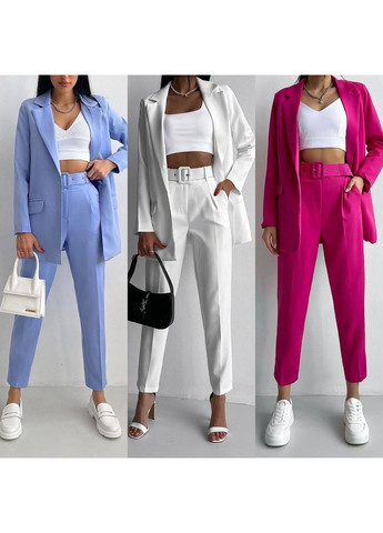 Костюм еврокостюмка піджак та брюки Україна (348791335)