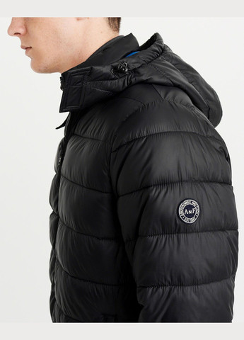 Черная демисезонная куртка демисезонная - мужская куртка af4984m Abercrombie & Fitch