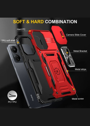 Чехол на Xiaomi Redmi 13C / Poco C65 / для Ксяоми, сяоми, ксиоми редми 13С, поко С65 ударопрочный / Navy Epik (338604080)