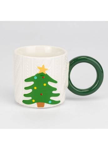 Набір чашок 4 шт. Святкова радість 280 мл 19252-016 кераміка No Brand (366237901)