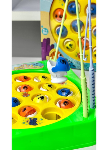 Дитяча розвиваюча гра 2688Z Механічна риболовля з Жовтою серединкою Fun Game (362896600)