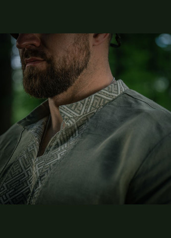 Вишиванка тактична 100% льон тип 2 олива ( ) M-TAC (303413339)