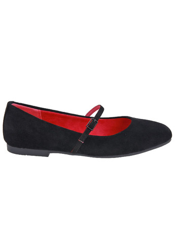 Женские балетки женские Betsy | чёрные однотонные искусственная замша (298266935)