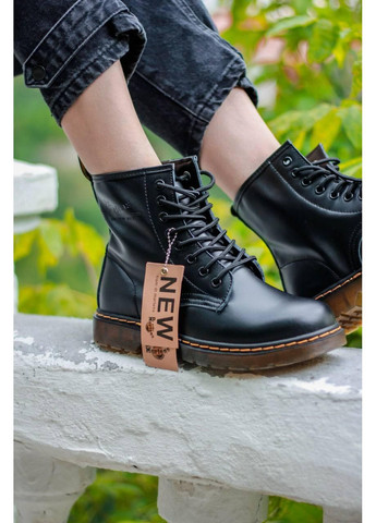 Черевики жіночі та чоловічі Dr.Martens 1460 Black Доктор Мартинс No Brand (366072186)
