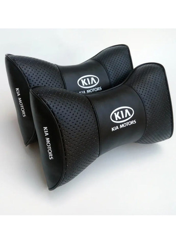 Подушка подголовник KIA черный 2шт No Brand (360900864)