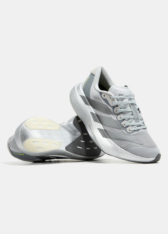 Серебряные демисезонные кроссовки мужские adidas adizero evo sl silver | адидас адизеро эво серебряные No Brand