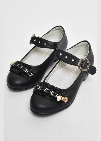 Туфлі для дівчинки чорного кольору Let's Shop (289456790)