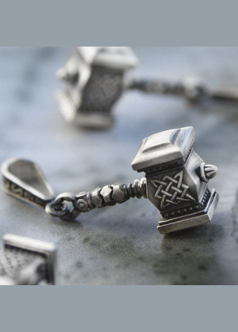 Срібний кулон Молот Сварога 218 Oniks (264644389)