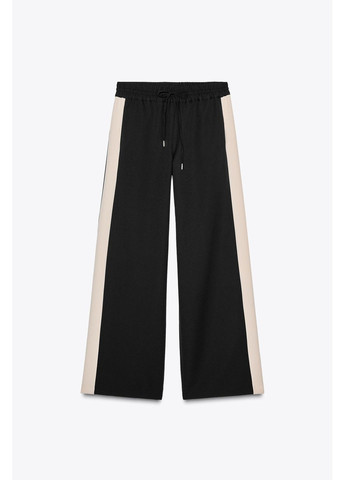 Широкие брюки с полосками по бокам Zara (360895224)