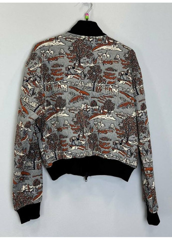 Сірий свішот бомбер конячки mkks45450 KAPTSOVA (360545293)