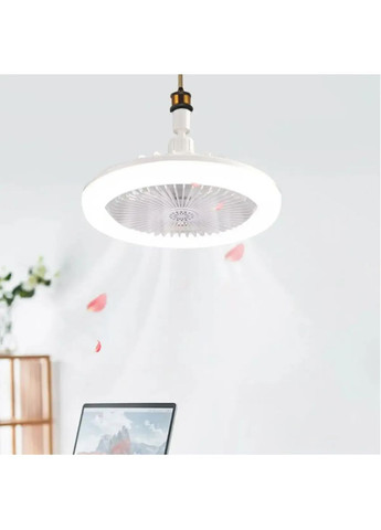 Лампа - вентилятор в патрон+пульт LED AROMATHERAPY FAN LIGHT CHP-008 RGB 2835RGB Hengda (363831661)