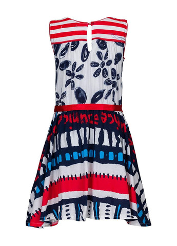 Синее платье синий Desigual (329849947)