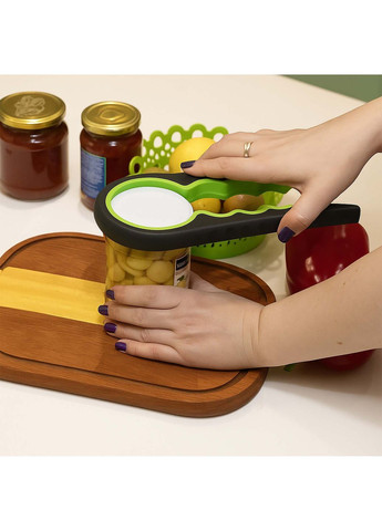 Євро ключ знімач пластмасовий для відкривання та закривання гвинтових кришок твіст (38, 46, 60, 86 мм) Kitchen Master (372019737)