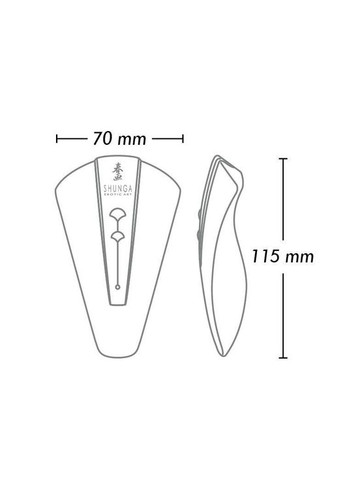 Кліторальний вібратор — Obi Intimate Massager Rasberry Shunga (303910086)