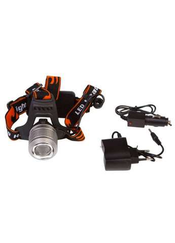 Яскравий налобний акумуляторний ліхтар BL 2199 T6 потужний ліхтарик на голову Zoom 2х18650 Police (297331964)