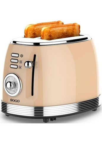 Тостер Retro SS-5470 850 Вт кремовий Sogo (364106392)