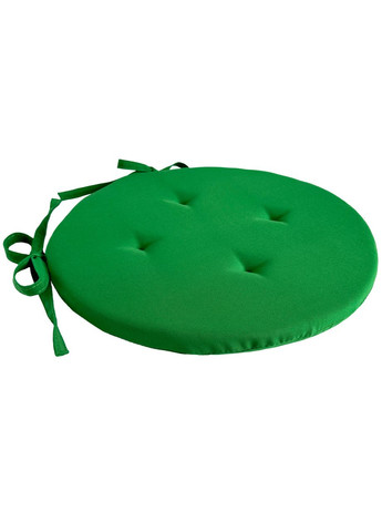 Подушка на стул и кресло Ø 30х2 см зеленый No Brand (324832397)