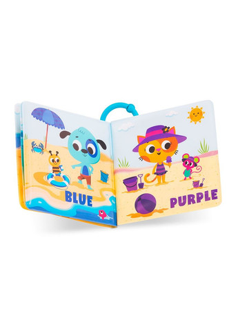 Розвивальна баттатокнижка для ванни — Вивчаємо кольори Battat (357211520)